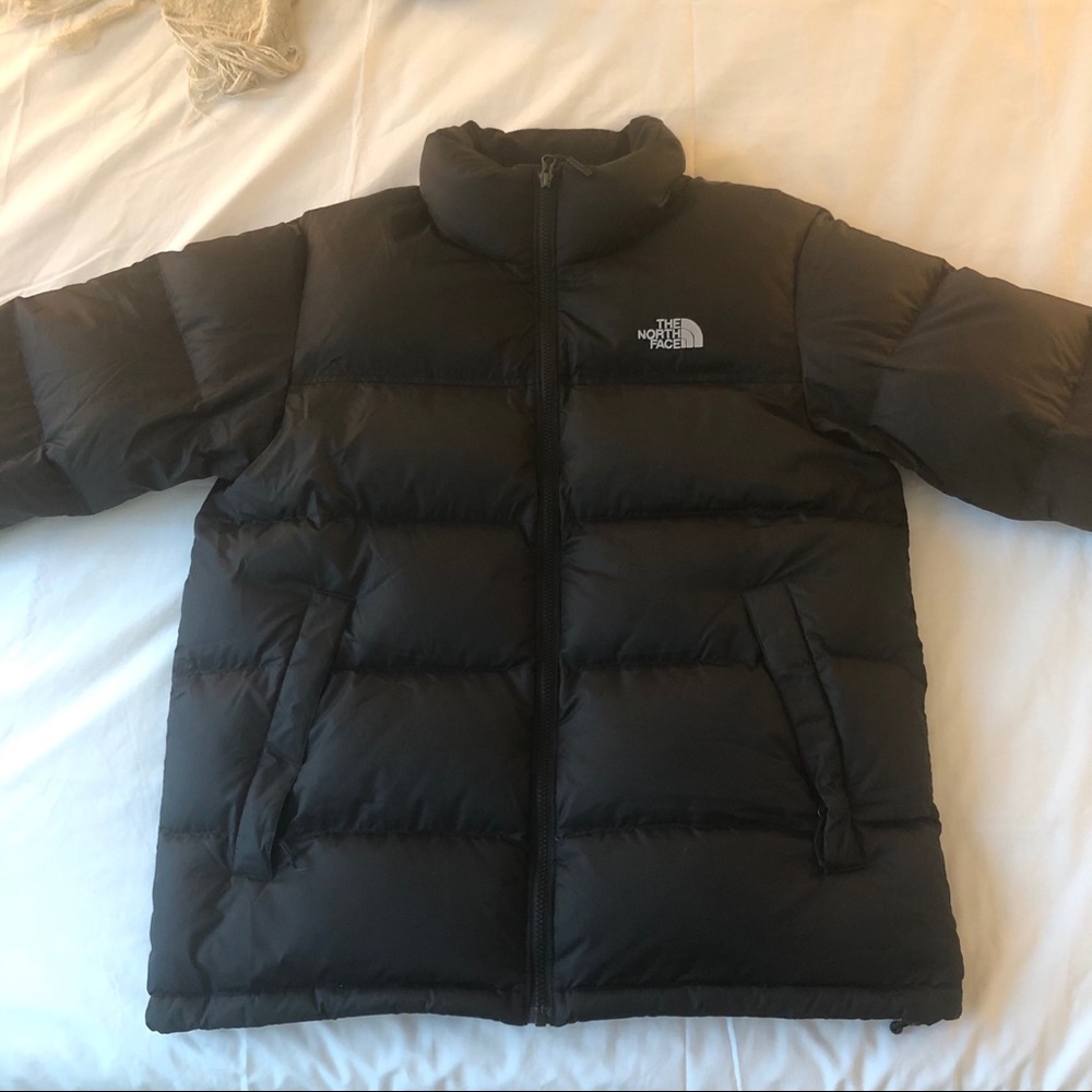 North face jacket Large 700 fill black